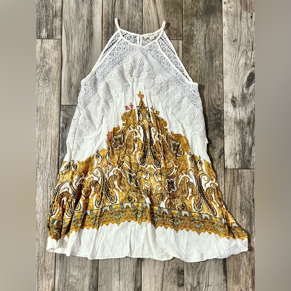 Indigo Rose Summer Dress